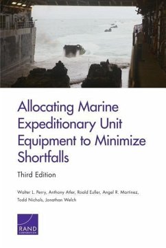 Allocating Marine Expeditionary Unit Equipment to Minimize Shortfalls, 3rd Edition - Perry, Walter L; Atler, Anthony; Euller, Roald