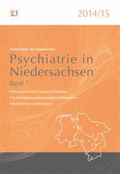 Cover Psychiatrie in Niedersachsen 2014/15