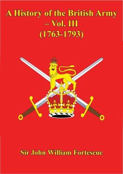 Cover History Of The British Army - Vol. III (1763-1793) (eBook, ePUB)