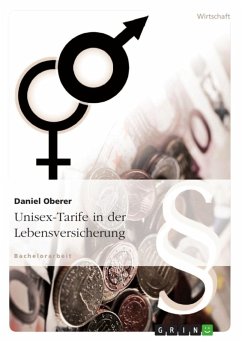 Unisex-Tarife in der Lebensversicherung (eBook, ePUB) - Oberer, Daniel