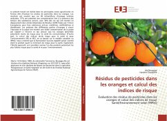 Résidus de pesticides dans les oranges et calcul des indices de risque - Bouagga, Ala;Chaabane, Hanène