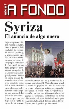 Syriza : el anuncio de algo nuevo - Cuesta Marín, Antonio