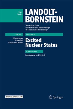 Excited Nuclear States. / Landolt-Börnstein, Numerical Data and Functional Relationships in Science and Technology 25F - Sukhoruchkin, Sergey I.;Soroko, Zoya N