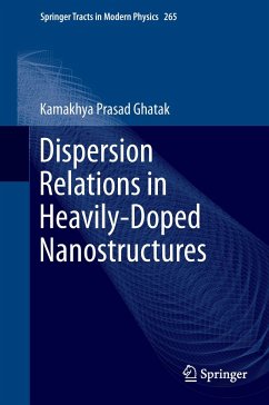 Dispersion Relations in Heavily-Doped Nanostructures - Ghatak, Kamakhya Prasad