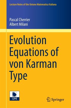 Evolution Equations of von Karman Type - Cherrier, Pascal;Milani, Albert J.