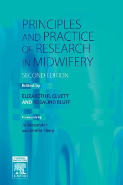 Principles and Practice of Research in Midwifery (eBook, ePUB) - Cluett, MSc; Bluff, Srn