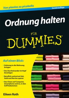 Ordnung halten für Dummies (eBook, ePUB) - Roth, Eileen