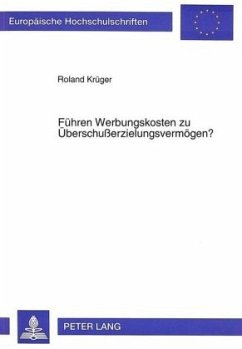 Führen Werbungskosten zu Überschußerzielungsvermögen? - Krüger, Roland