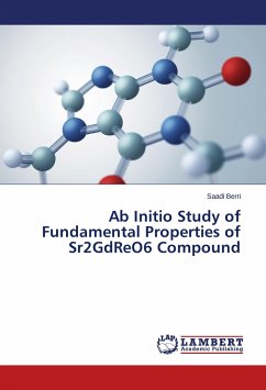 Ab Initio Study of Fundamental Properties of Sr2GdReO6 Compound - Berri, Saadi