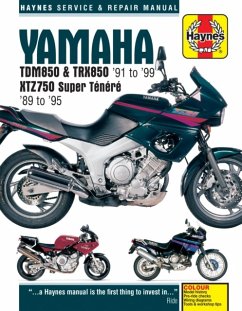 Yamaha TDM850, TRX850 & XTZ750 (89 - 99) Haynes Repair Manual - Haynes Publishing