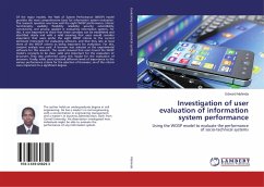 Investigation of user evaluation of information system performance