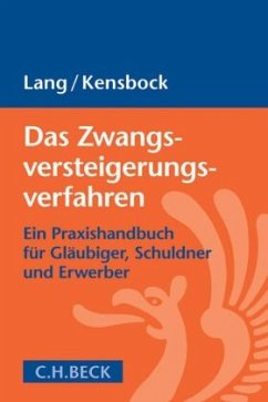 Das Zwangsversteigerungsverfahren - Lang, Christian M.;Kensbock, Karsten