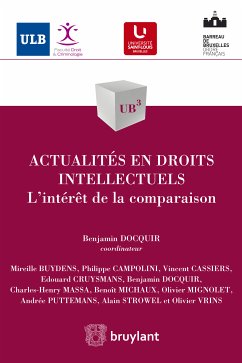 Actualités en droits intellectuels (eBook, ePUB) - Buydens, Mireille; Campolini, Philippe; Cassiers, Vincent; Cruysmans, Edouard; Docquir, Benjamin; Massa, Charles-Henry; Michaux, Benoît; Mignolet, Olivier; Puttemans, Andrée; Strowel, Alain; Vrins, Olivier