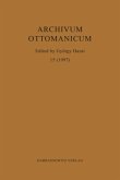 Archivum Ottomanicum 15 (1997)