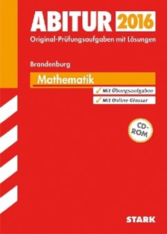 Cover Abitur 2016 - Mathematik eA, Berlin/Brandenburg, m. CD-ROM