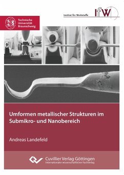 Umformen metallischer Strukturen im Submikro- und Nanobereich - Landefeld, Andreas