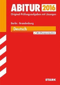 Abitur 2016 - Deutsch, Berlin / Brandenburg
