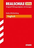 Realschule 2016 - Englisch, Baden-Württemberg