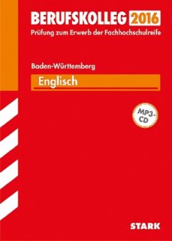 Berufskolleg 2016 - Englisch, Baden-Württemberg, m. MP3-CD