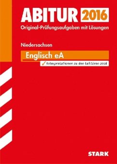 Abitur 2016 - Englisch eA, Niedersachsen