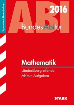 Cover Bundesabitur 2016 - Mathematik