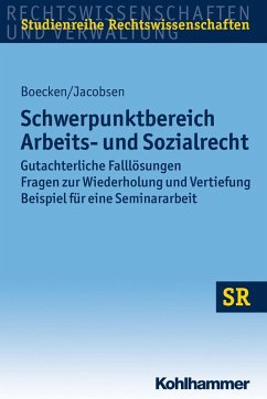 Schwerpunktbereich Arbeits- und Sozialrecht (eBook, PDF) - Boecken, Winfried; Jacobsen, Daniel