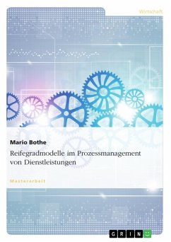 Reifegradmodelle im Prozessmanagement von Dienstleistungen (eBook, ePUB) - Bothe, Mario