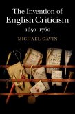 Invention of English Criticism (eBook, ePUB)