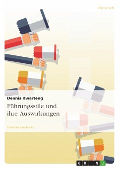 Cover Führungsstile und ihr Auswirkungen (eBook, ePUB)