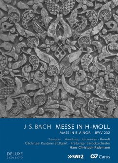 H-Moll Messe Bwv 232 (+Dvd) - Rademann/Sampson/Vondung/Gächinger Kantorei Stuttg