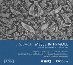 H-Moll Messe Bwv 232 - Sampson/Vondung/Gächinger Kantorei/Rademann,H-C.