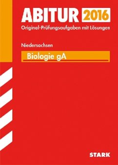 Cover Abitur 2016 - Biologie gA, Niedersachsen