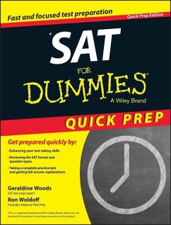 SAT For Dummies 2015 Quick Prep (eBook, PDF) - Woods, Geraldine; Woldoff, Ron