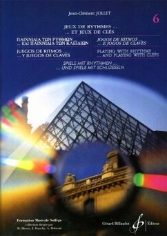 Cover JEUX DE RYTHMES ET JEUX DE CLES - 6 LANGUES - E Lecture de notes et du rythme