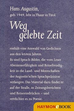 Weggelebte Zeit (eBook, ePUB) - Augustin, Hans