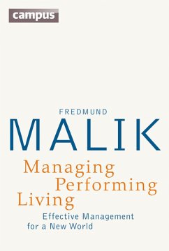 Managing Performing Living (eBook, PDF) - Malik, Fredmund
