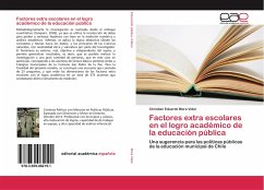 Factores extra escolares en el logro académico de la educación pública - Mora Vidal, Christian Eduardo