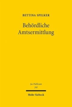 Behördliche Amtsermittlung - Spilker, Bettina