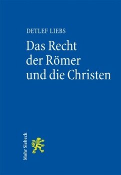 Cover Das Recht der Römer und die Christen