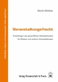 Veranstaltungsrecht. - Glöckner, Martin