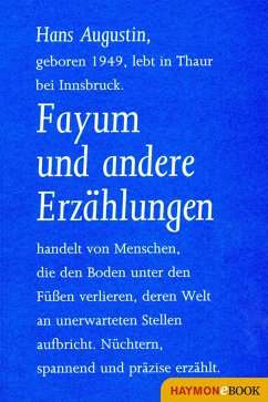 Fayum und andere Erzählungen (eBook, ePUB) - Augustin, Hans