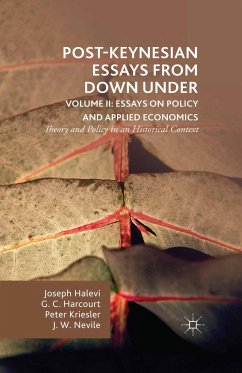 Post-Keynesian Essays from Down Under Volume II: Essays on Policy and Applied Economics - Harcourt, G.;Kriesler, Peter;Halevi, Joseph
