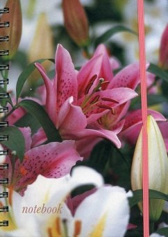 Notebook (Pink & White Iris) - Peony Press