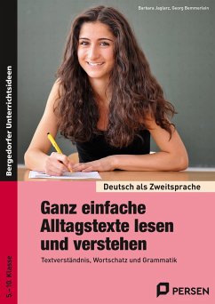 Ganz einfache Alltagstexte lesen und verstehen - Jaglarz, Barbara;Bemmerlein, Georg