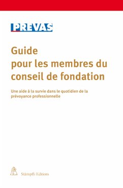 Cover Guide pour les membres du conseil de fondation