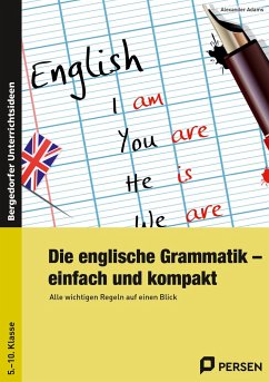 Die englische Grammatik - einfach und kompakt - Adams, Alexander