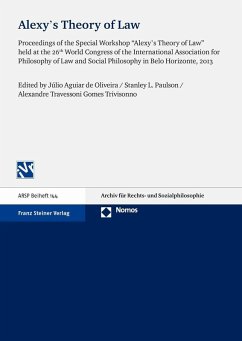 Alexy's Theory of Law (eBook, PDF)