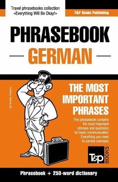 English-German phrasebook and 250-word mini dictionary - Taranov, Andrey