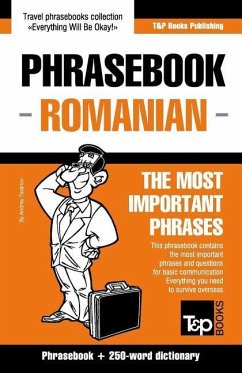 English-Romanian phrasebook and 250-word mini dictionary - Taranov, Andrey