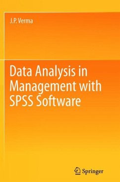 Data Analysis in Management with SPSS Software - Verma, J.P.
